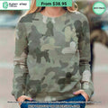 Poodle Camo Sweatshirt