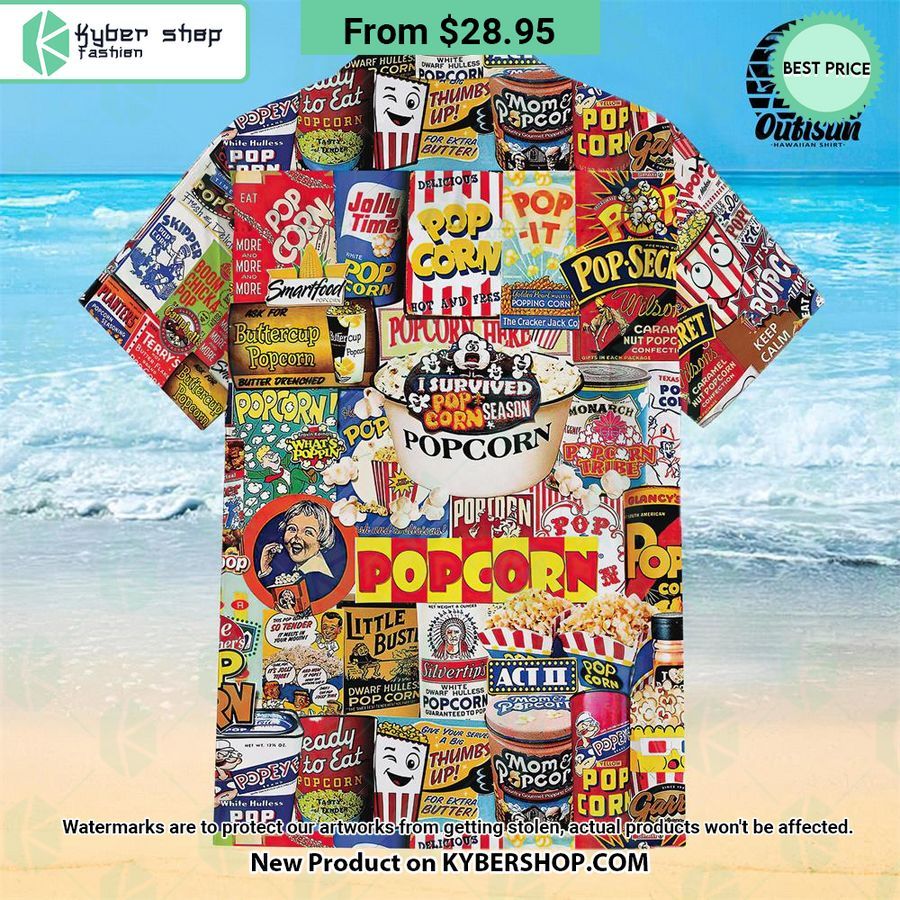 Popcorn Hawaiiian Shirt