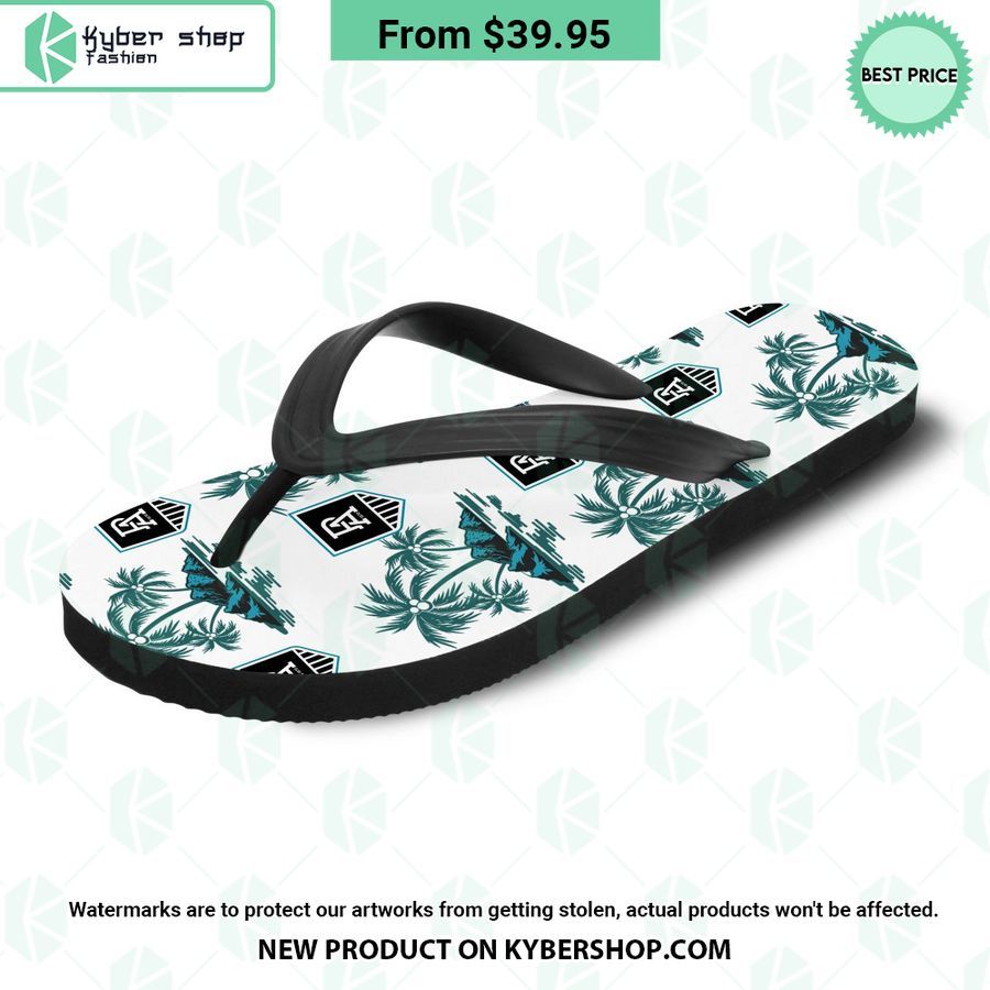 Port Adelaide Football Club Flip Flop