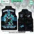 Port Adelaide Football Club Sleeveless Puffer Down Jacket