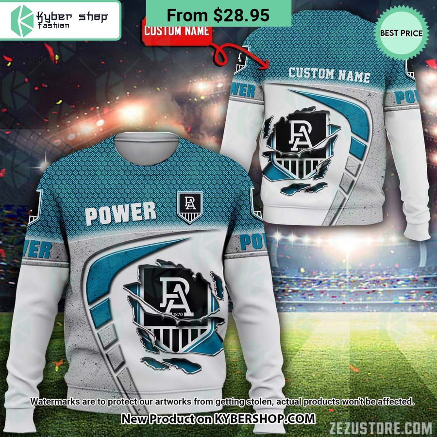 Port Adelaide Power CUSTOM Hoodie
