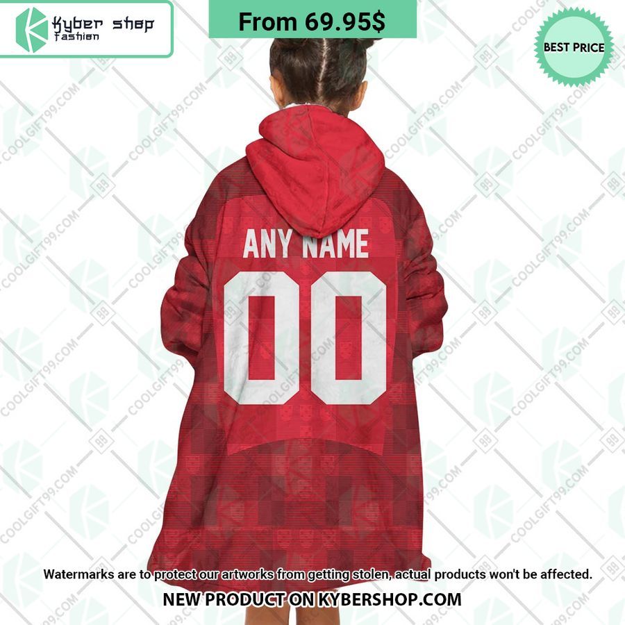 Portugal Rugby Home Jersey Rugby World Cup 2023 CUSTOM Blanket Hoodie