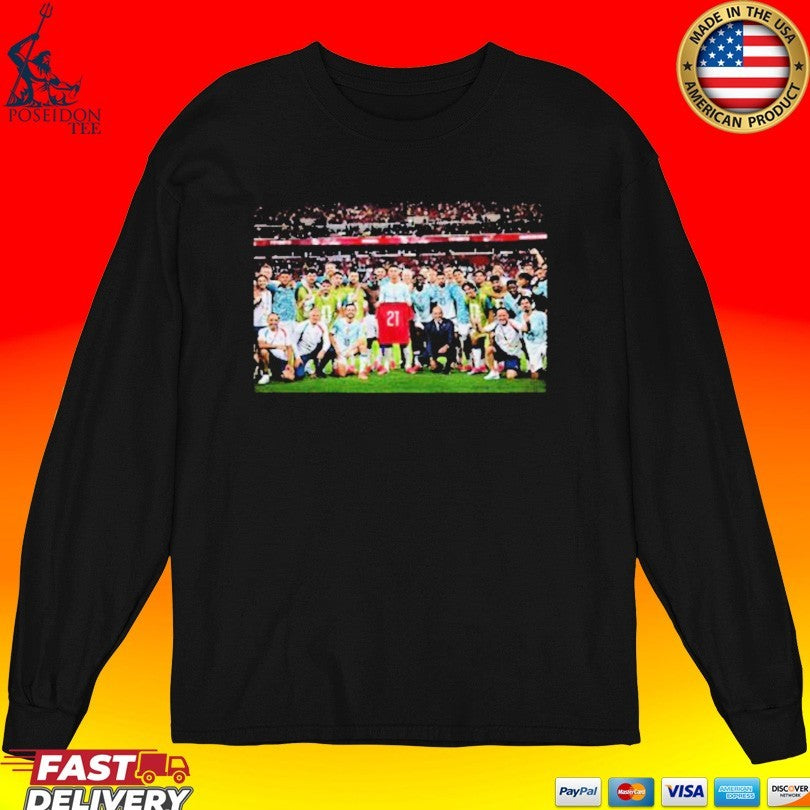 Portugal Team Photo Tribute To Diogo Jota Seremos Sempre 27+1 T-shirt