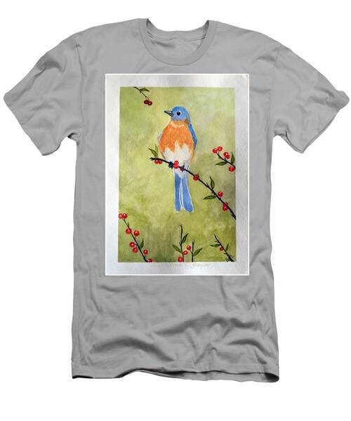 Posing Blue T-Shirt