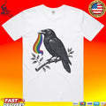 Pride Raven Lgbt Flag Pride Month T-shirt