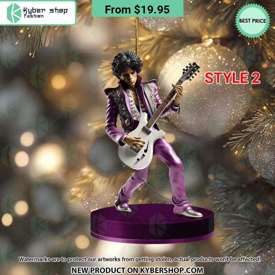 Prince Christmas Ornament