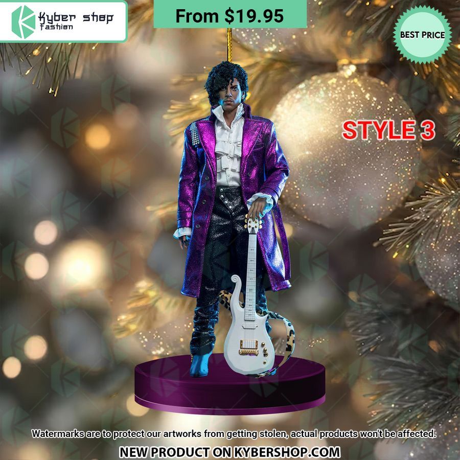 Prince Christmas Ornament