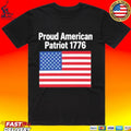 Proud American Patriot 1776 T-shirt