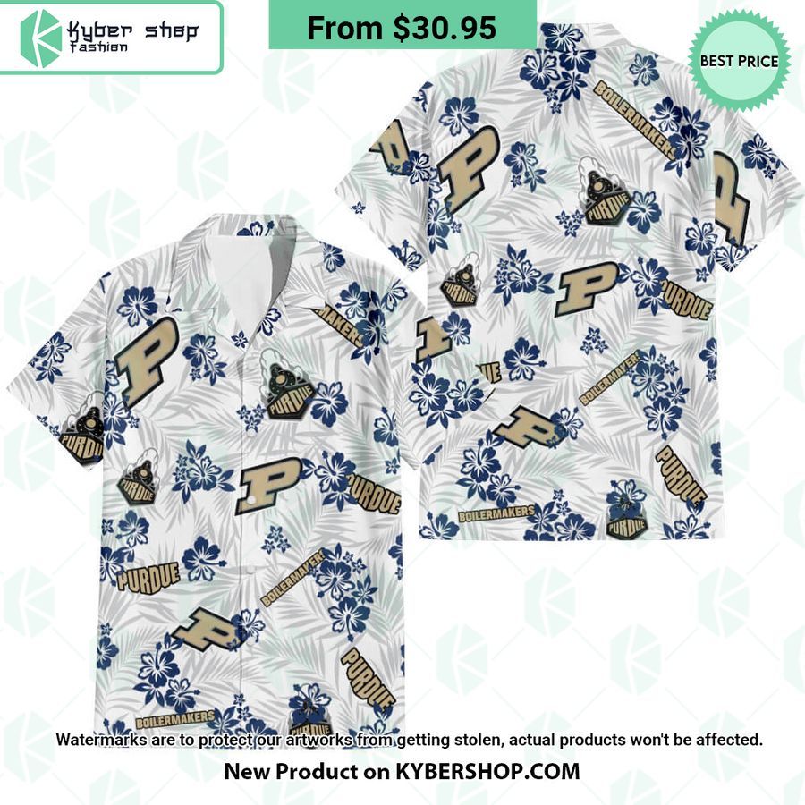 Purdue University Purdue Boilermakers Hawaiian Shirt