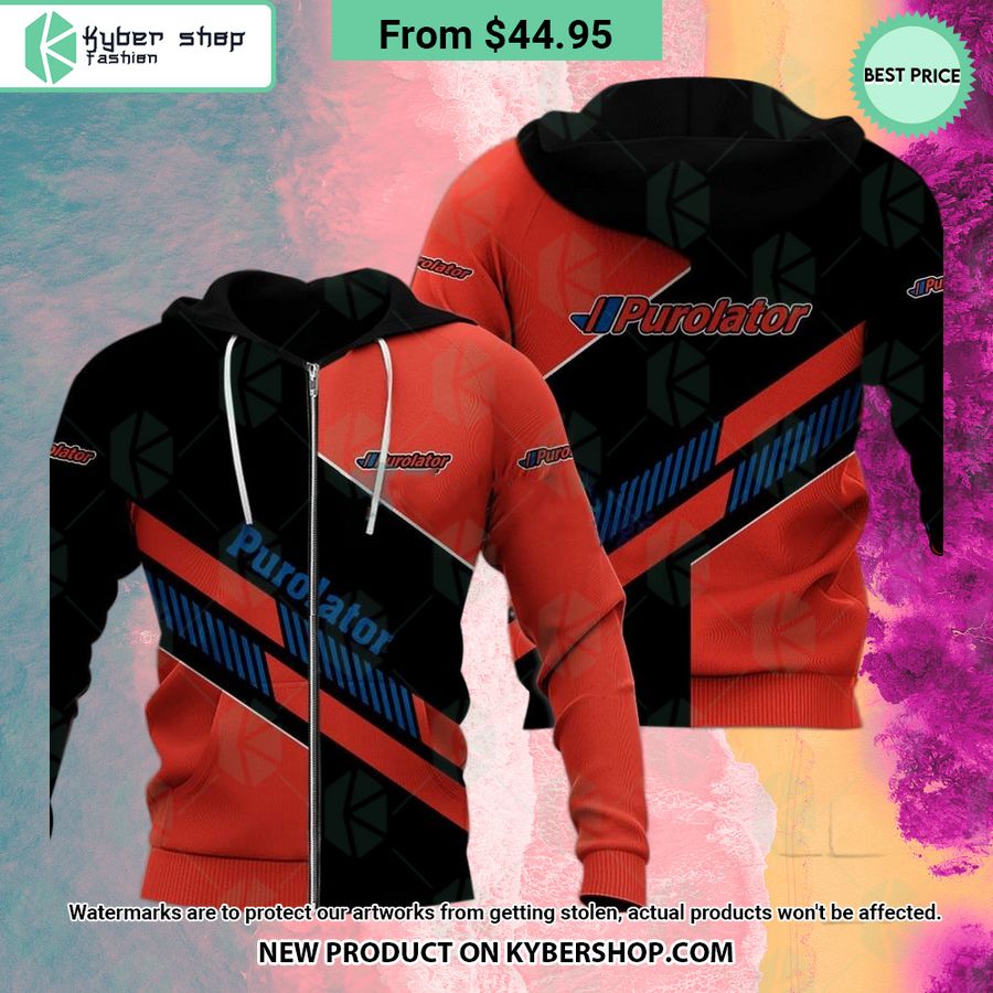 Purolator Zip Hoodie
