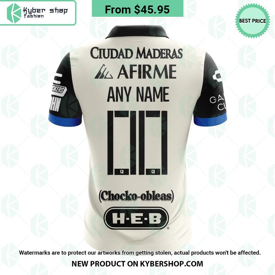 Queretaro F.C Home Liga MX CUSTOM Polo Shirt
