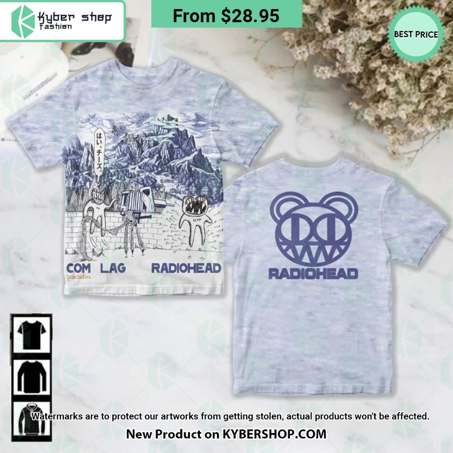 Radiohead Com Lag Album Shirt