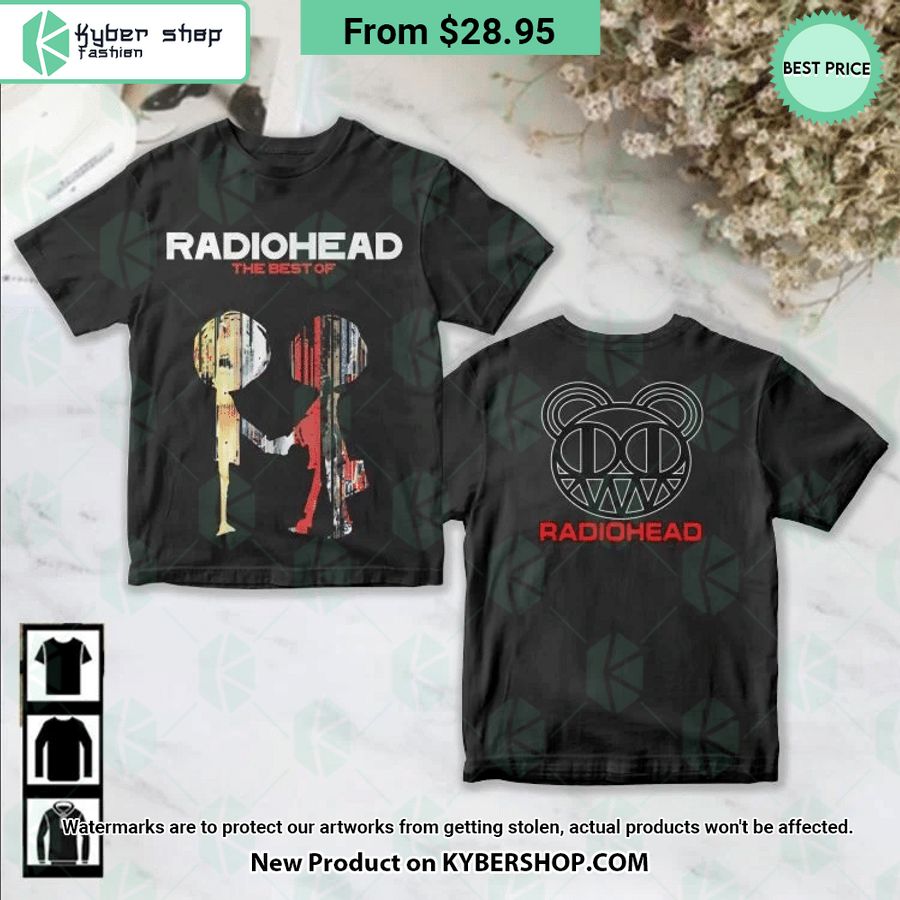 Radiohead The Best Of Album Cover Shirt