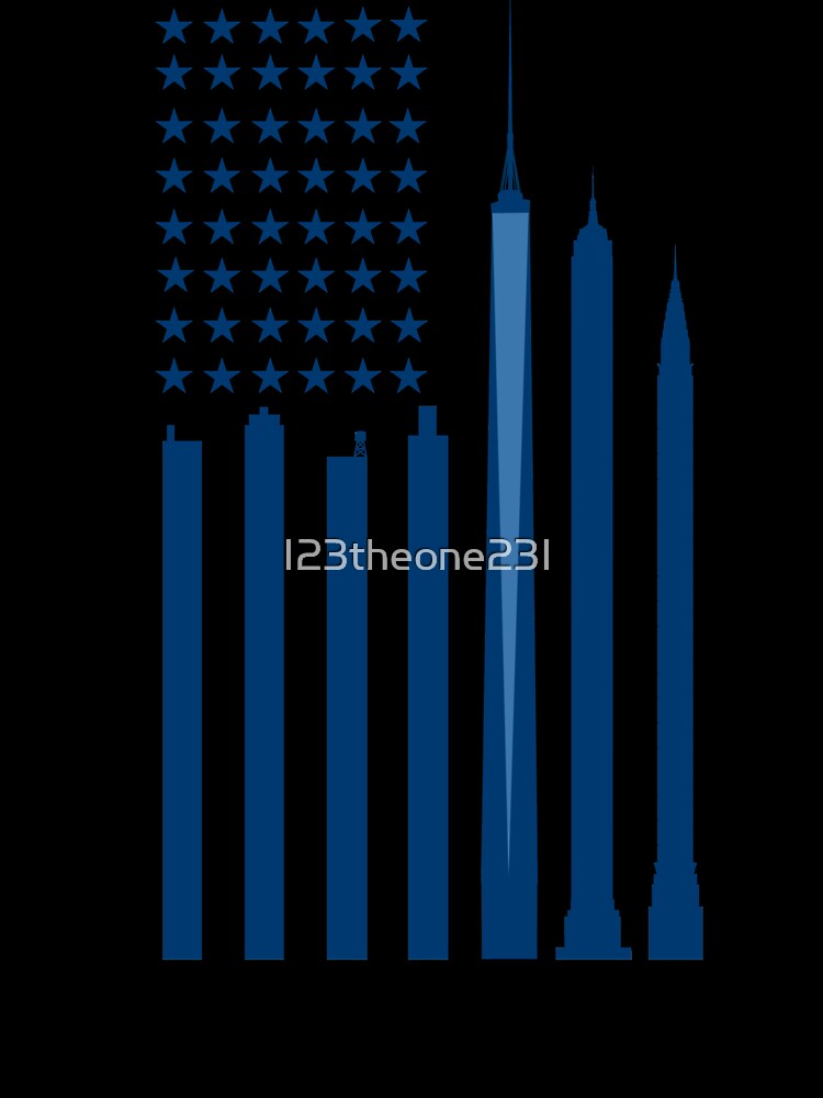 NYC flag USA by I23theone23I