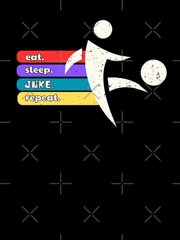 Soccer | Soccer Life | eat. sleep. JUKE. repeat. | Soccer Player Gift | Unisex by jenxtees