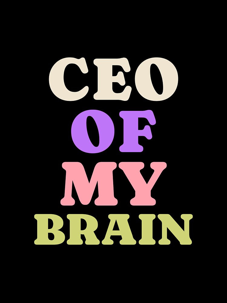 CEO of my brain mental health support by SoulfulT
