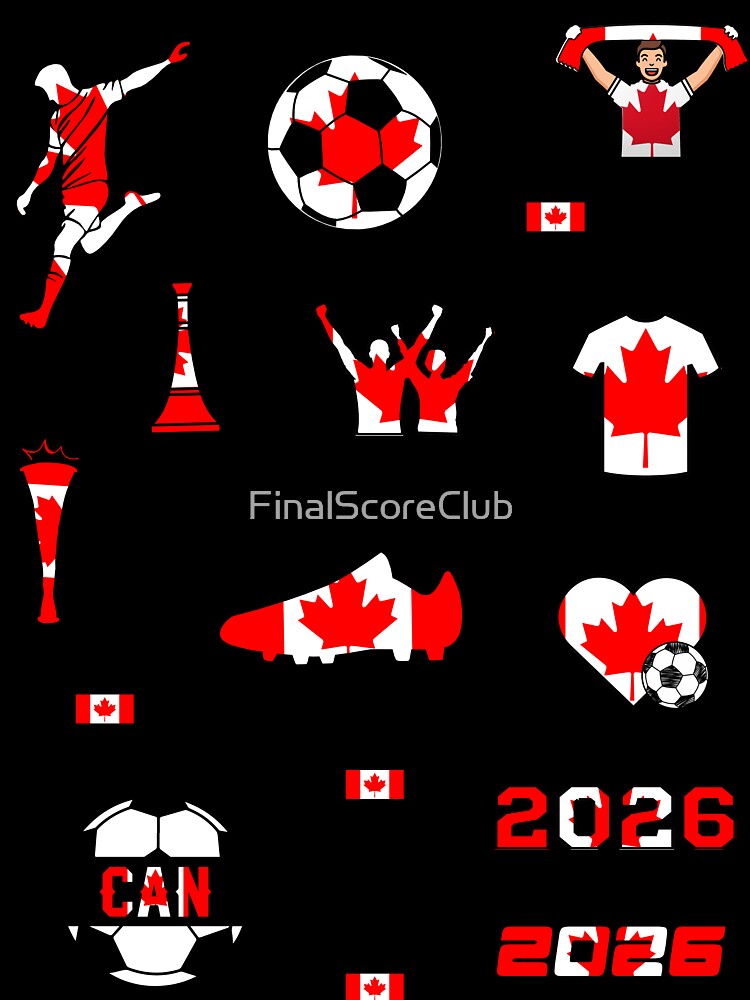 Canada 2026 Soccer Collection by FinalScoreClub