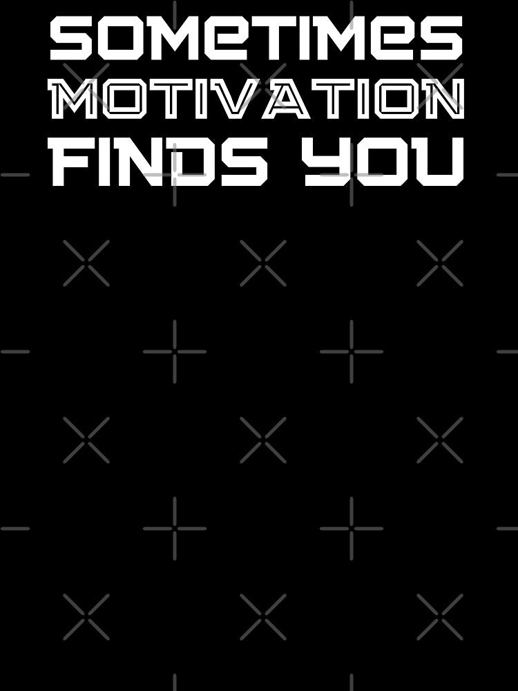 Sometimes Motivation Finds You Funny Gifts For Gym Lovers by nquestiaa