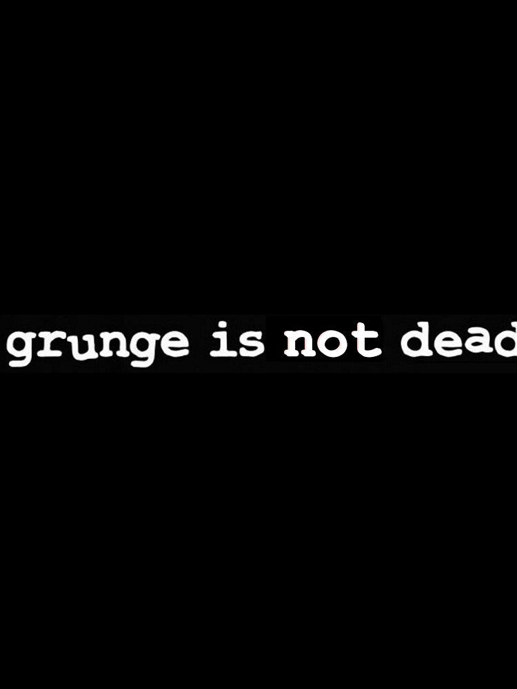 Grunge is Not Dead Iconic Seattle Music by Martstore