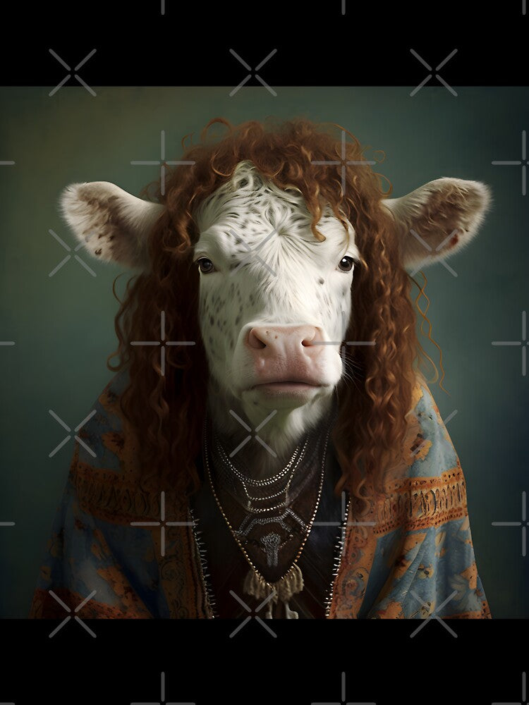 Hippie Cow by Chrisjeffries24