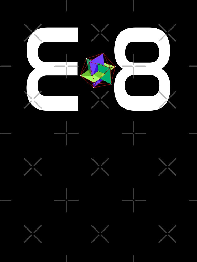 E8 Simulation Theory Quantum Physics Gift by bitcam18