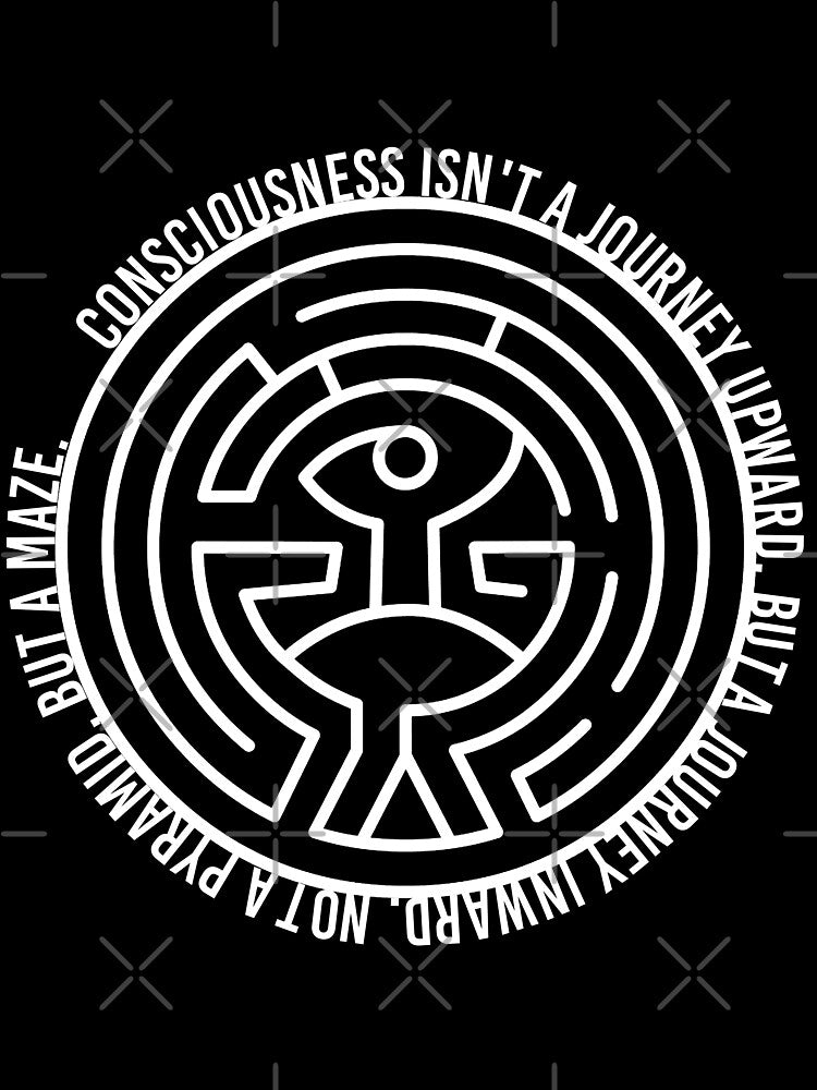 Westworld Map with Quote by aviparshan