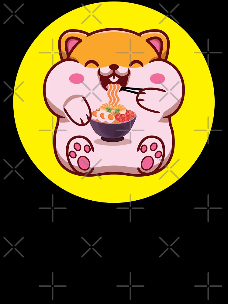 Kawaii Eat Ramen Anime Funny by TshirtsTrendsz