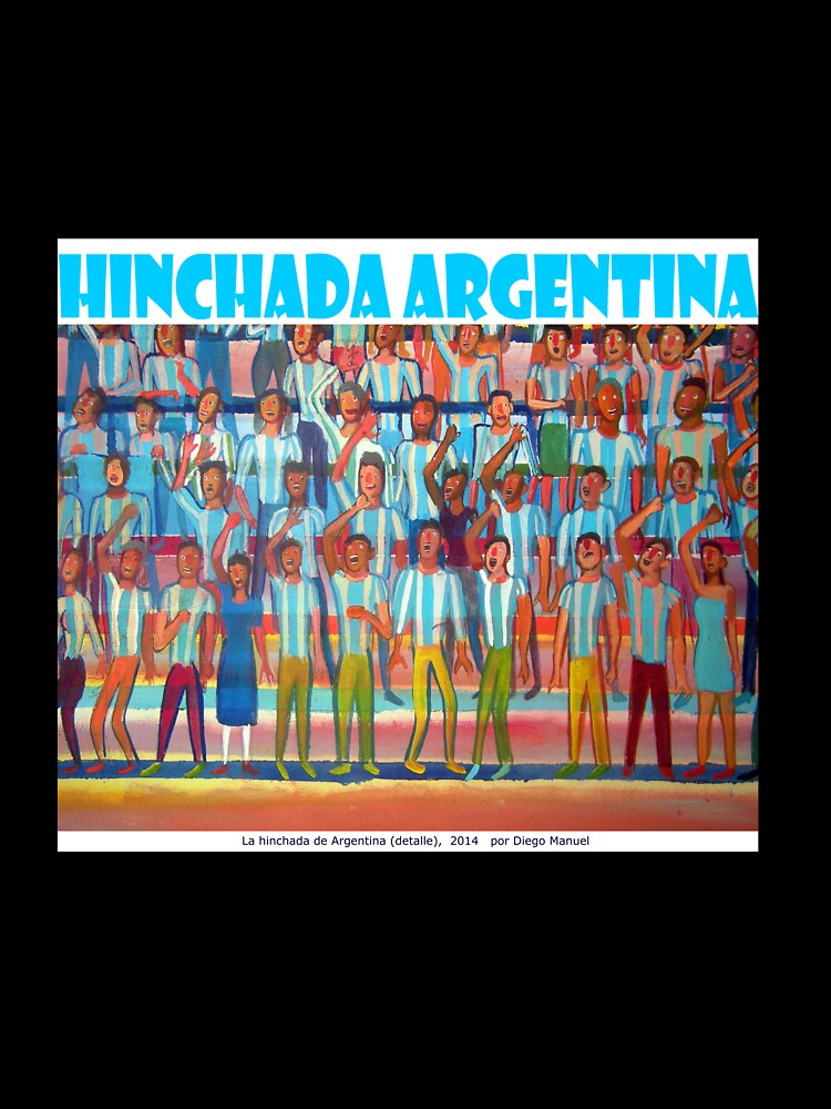 The football fans of Argentina by Diego Manuel Rodriguez