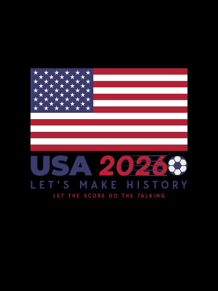 USA SOCCER T-Shirt by True Motion Apparel