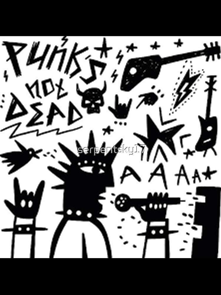Punk's Not Dead Design by SerpentSkyArts