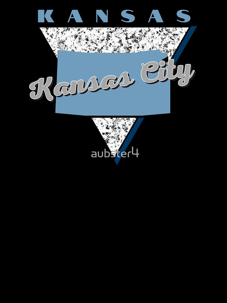 Kansas City, Kansas - Retro by AK Design Co.