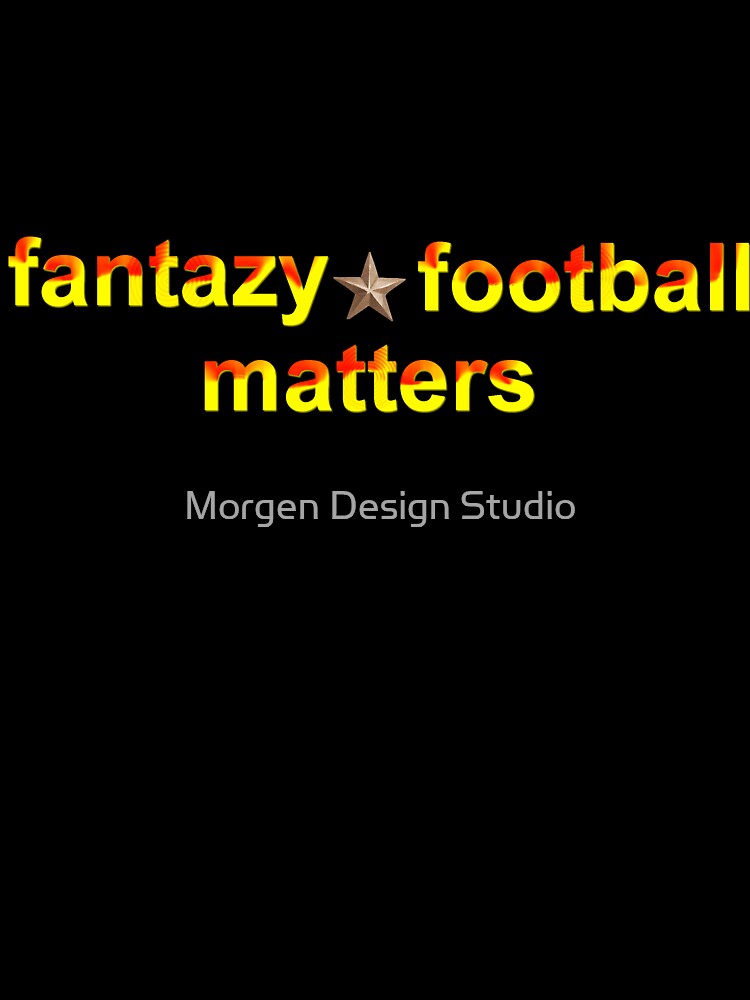 Fantazy Football Matters by Morgen Design Studio