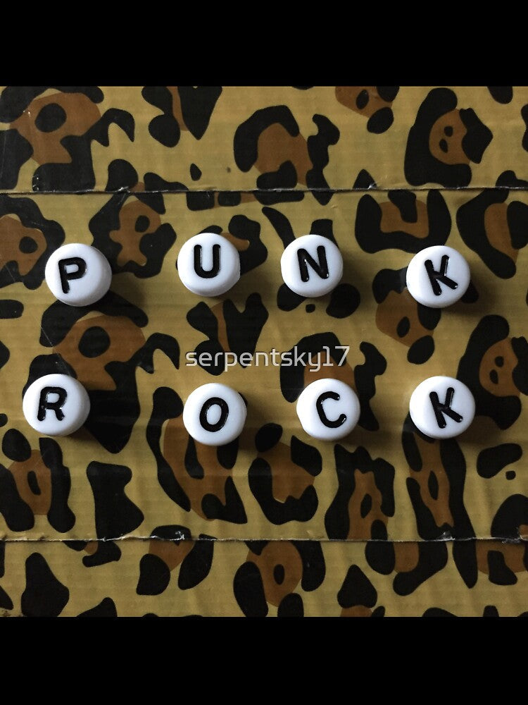 Punk Rock Letter Beads - 3D Effect by SerpentSkyArts