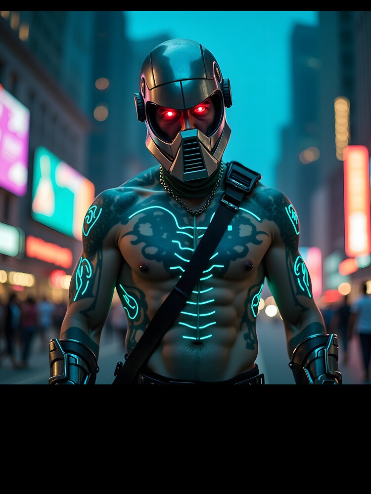 Cybernetic Enforcer by AlienInkvasion