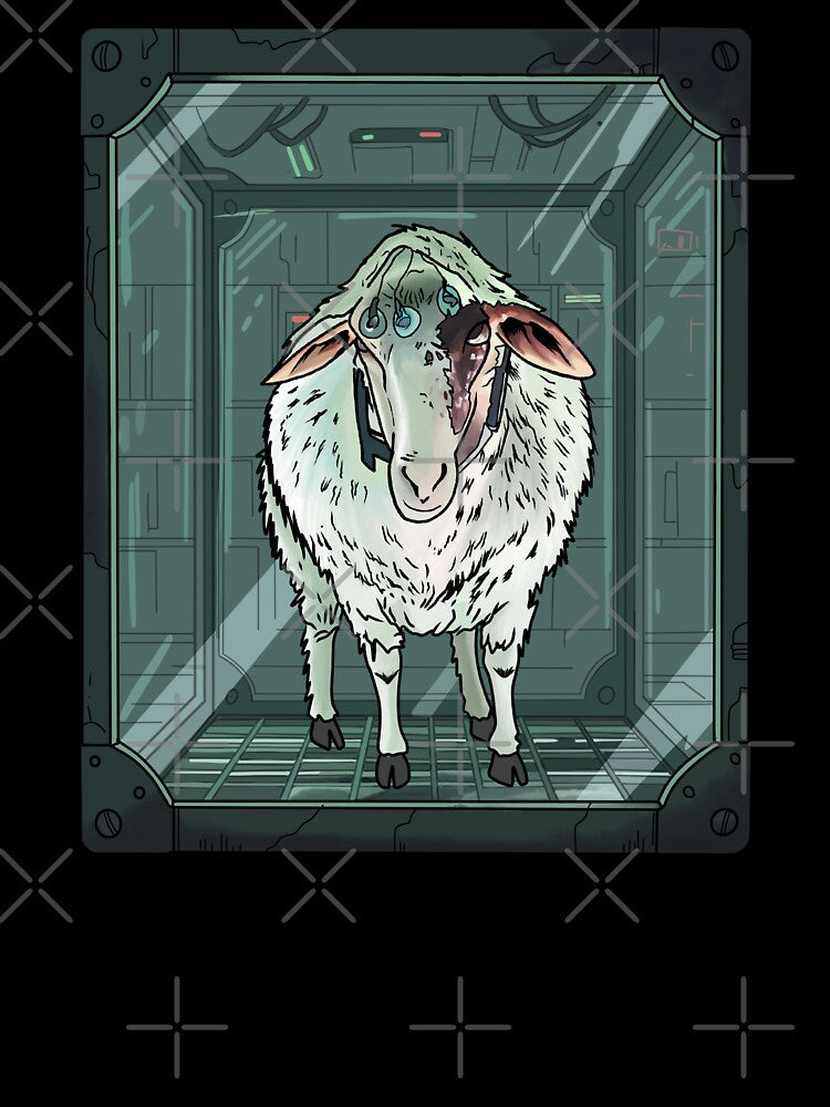Sheep Host of Ocellus – Alien Earth Parasite Design by mongeekshirts
