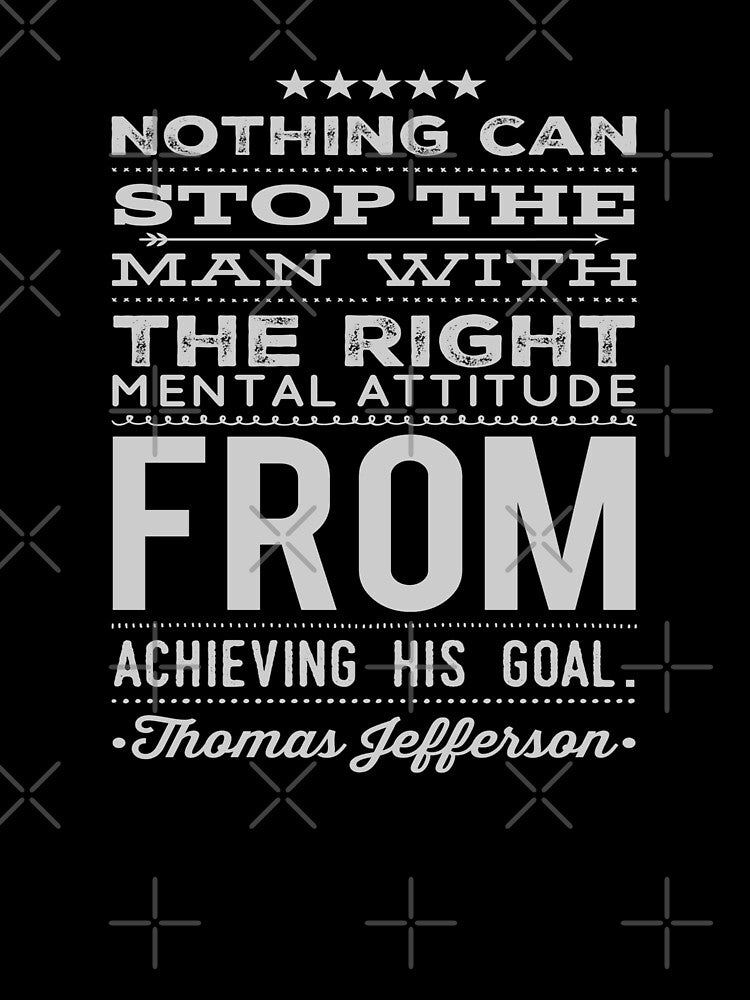 Nothing Can Stop The Man With The Right Mental Attitude by madtoyman