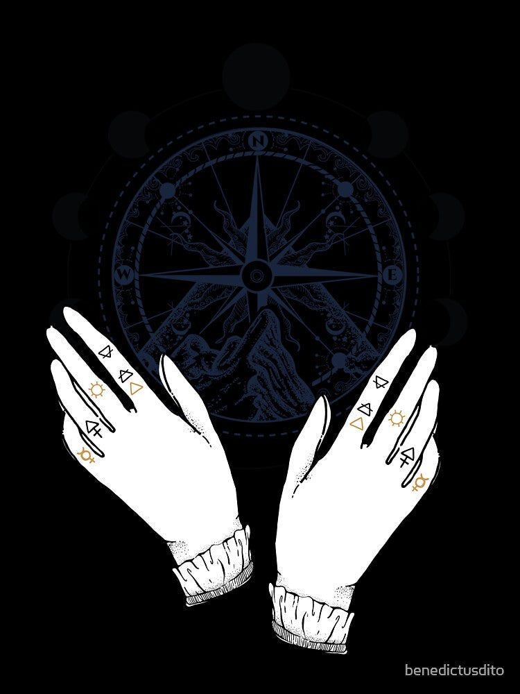Boho Navigator Hand by benedictusdito