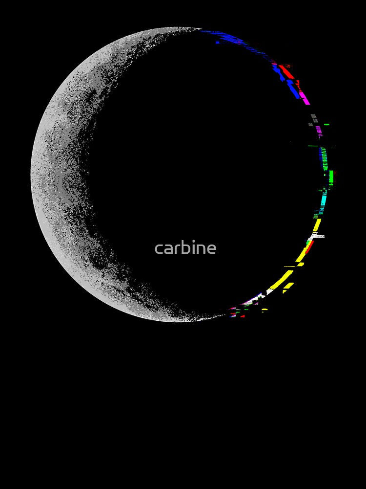 Crescent Moon Glitch by carbine