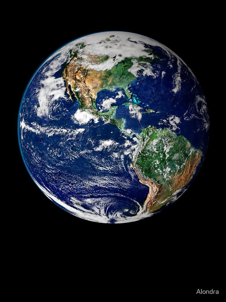 Earth from Space by Alondra