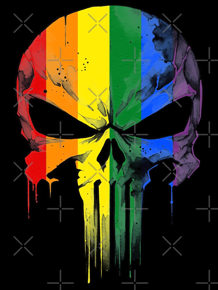 Pride Guardian Skull by Probably Fine Designs