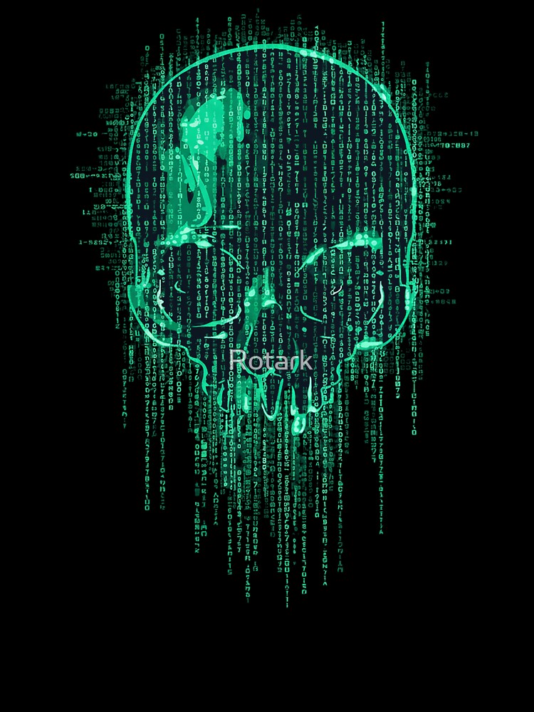 Glitch Skull by Rotark