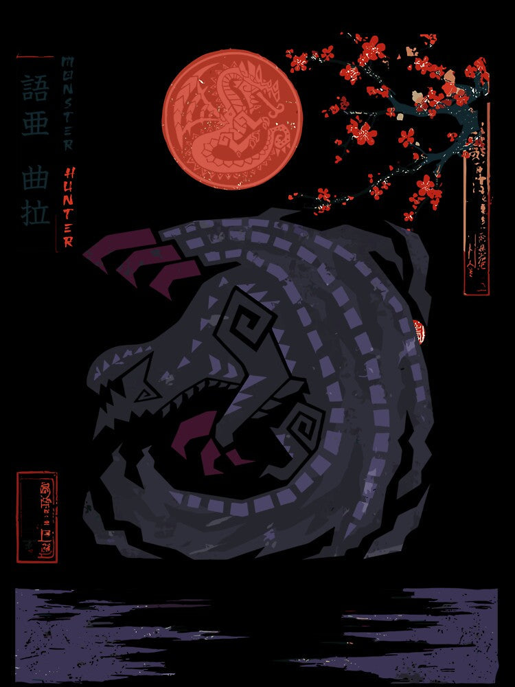 Gore Magala – Monster Hunter Wilds Inspired Art by TivaRedLabs