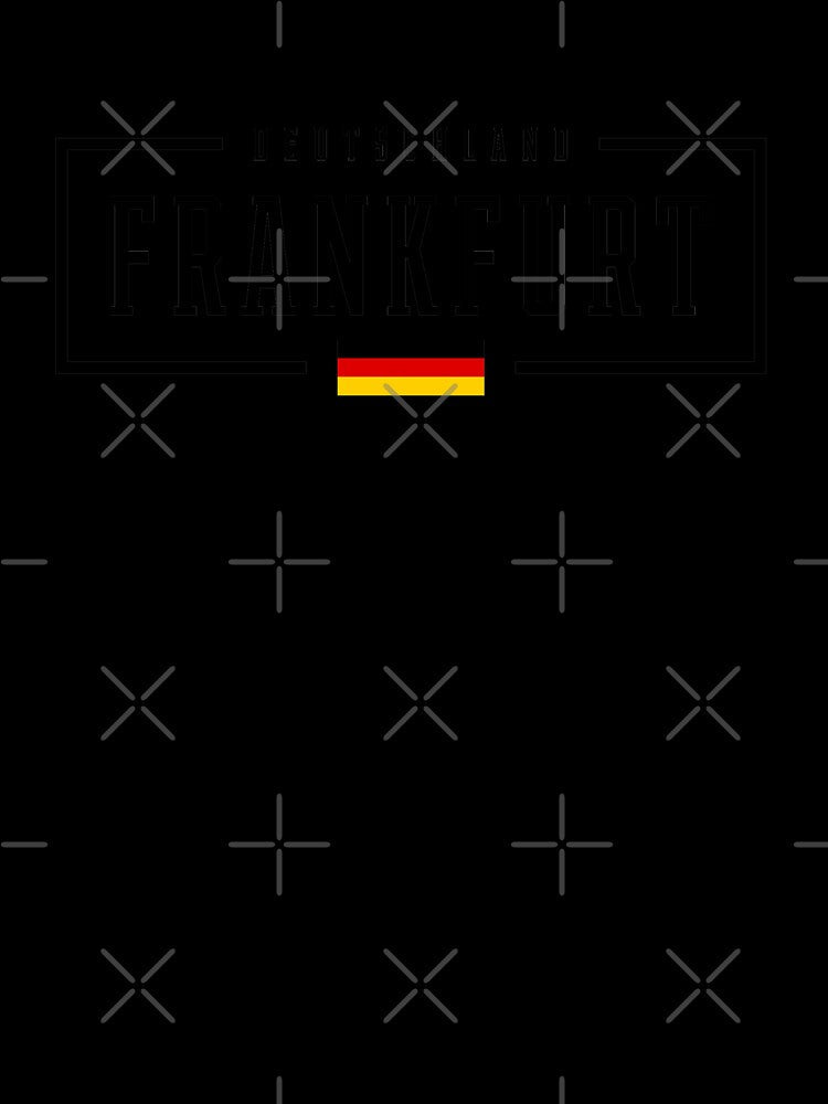 Frankfurt Deutschland Germany German Flag by creativecaveman