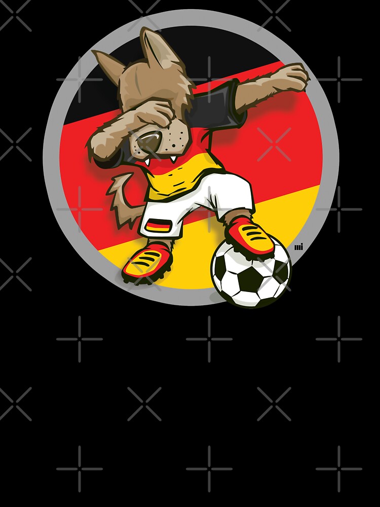 Football Dabbing Dog Germany by m. i.