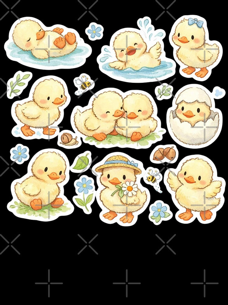 Pastel Kawaii Sticker Sheet by craftedd