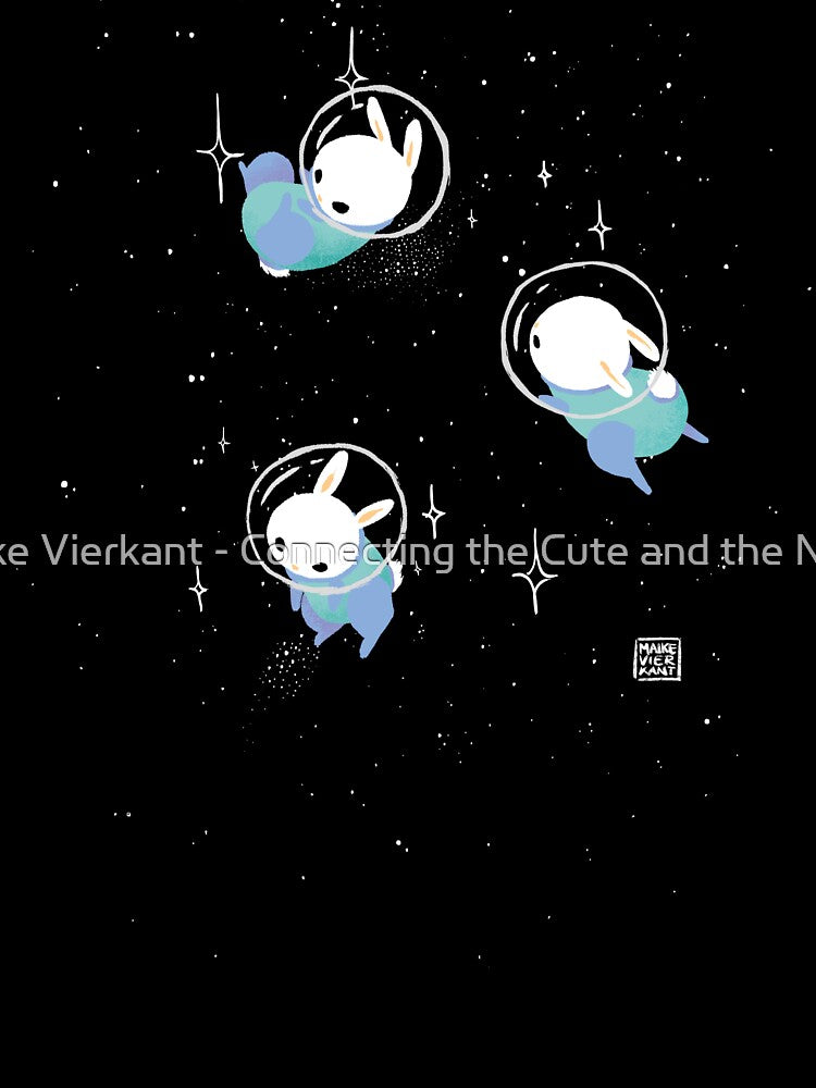 Space Bunnies by Maike Vierkant - Connecting the Cute and the Nerdy