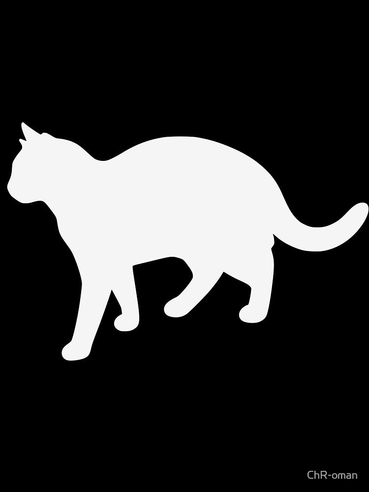The Matrix White Cat (no matrix code) by ChR-oman