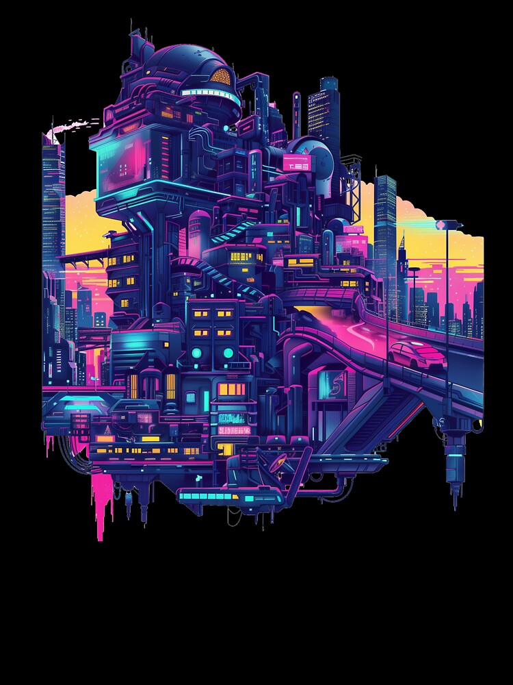 Dystopian Cityscape by Chaotic Cuties