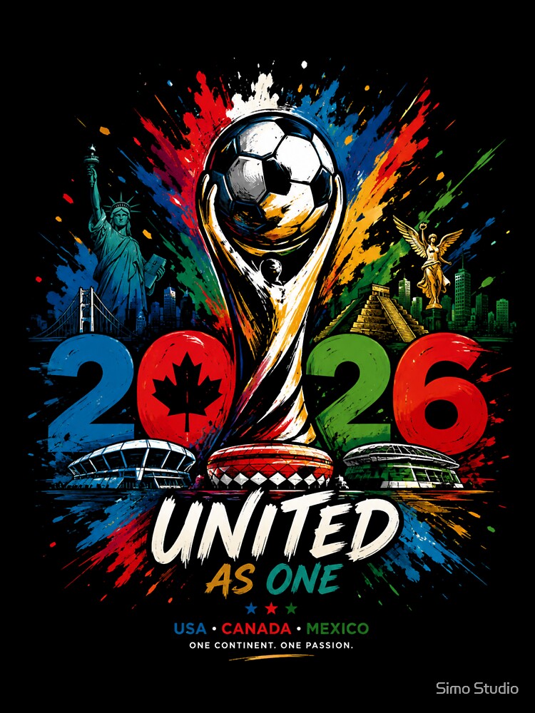 United As One Soccer 2026 Design by Simo Studio
