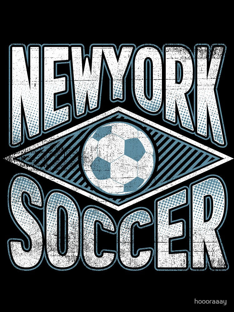 New York Soccer t shirt by hoooraaay